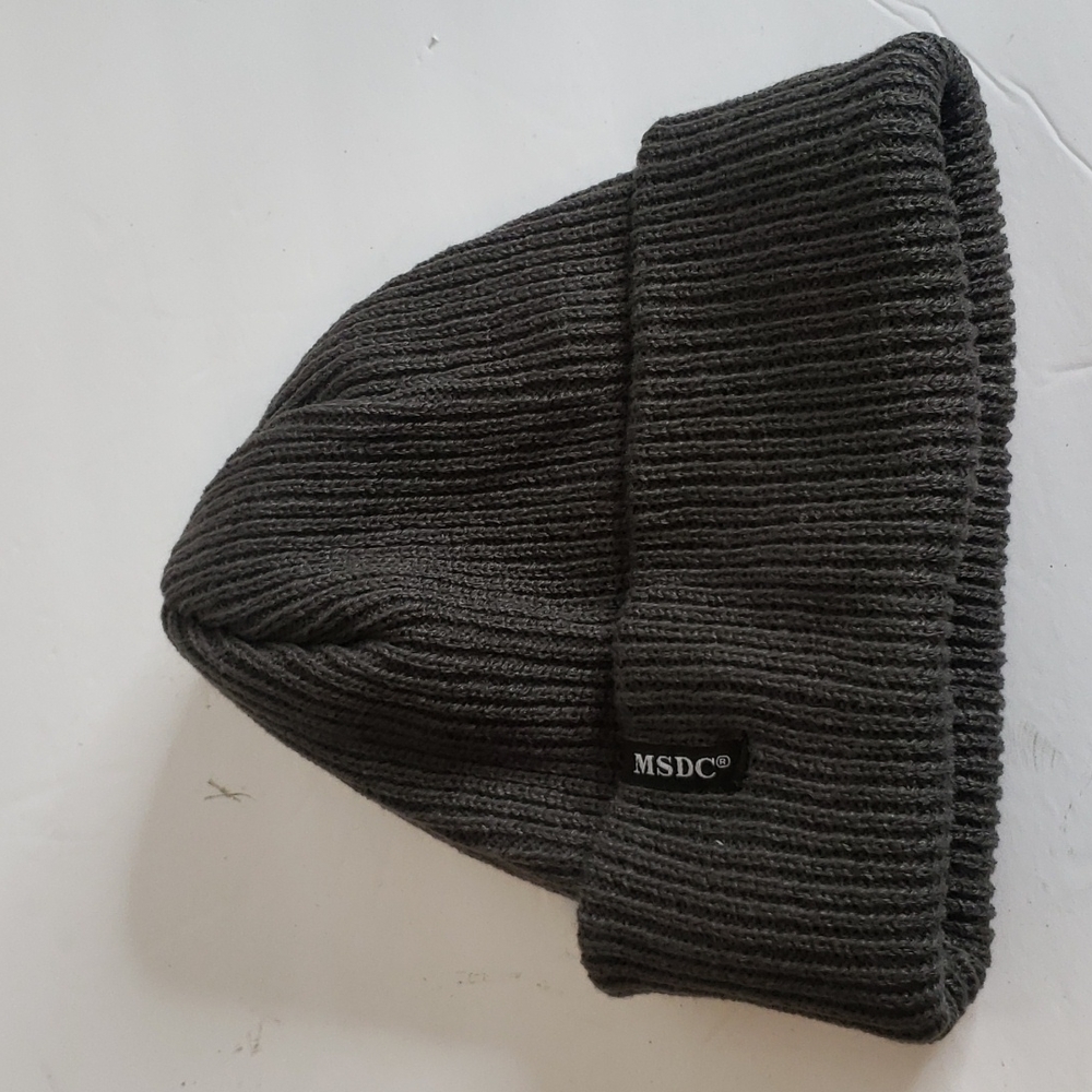 🤯3/$12 MSDC Grey Winter Hat Beanie Toque NWOT